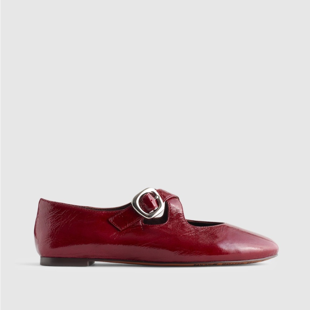 Madewell Cabernet Mary Janes - Picture 3 of 8